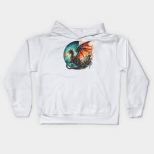 Year of the Dragon SteamPunk Kids Hoodie